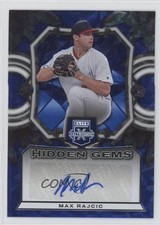 2023 Panini Elite Extra Edition Hidden Gems Blue Max Rajcic #HG-MRJ Auto v3r