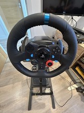 Logitech G920/G29 Driving Force Racing Wheel with Pedals Kit - Black...