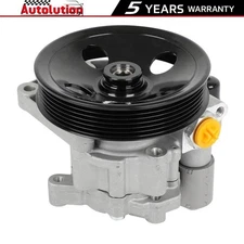 21-117 Power Steering Pump w/ Pulley For Mercedes-Benz E350 2006 3.5L 0044663601