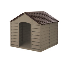 Cuccia Per Cani DOG KENNEL Taglia Grande Facile Da Montare cm.84,5x86x82h