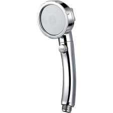 High Pressure Handheld Shower Head with ON/OFF Pause Switch 3 Spray Modes Water