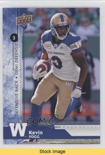 2018 Upper Deck CFL Blue Kevin Fogg #40 READ fm0