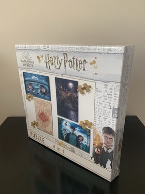 Brandneu Harry Potter Box Set mit vier Stichsägen - ungeöffnet und in Kunststoffdichtung