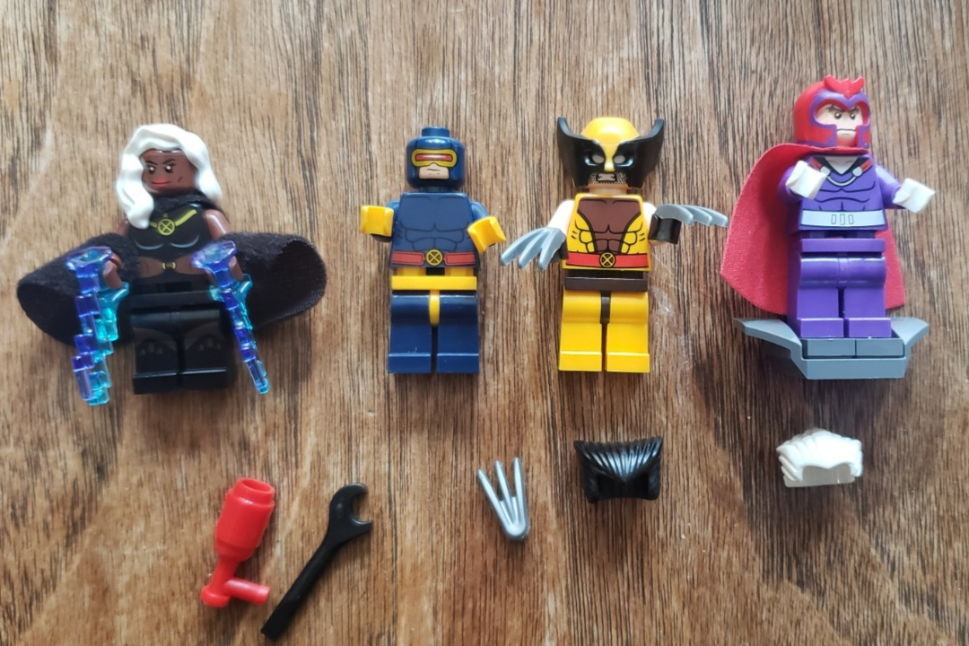 LEGO: X-Men vs. The Sentinel (76022) Wolverine Magneto Storm / 99