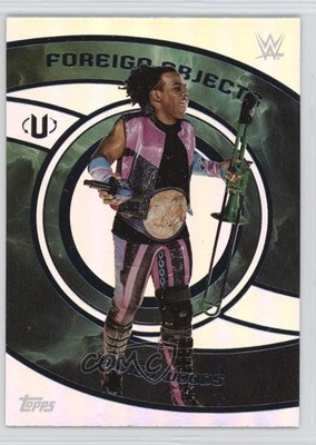 2025 Topps Universe WWE Foreign Objects Xavier Woods #FOB-16 1j8k
