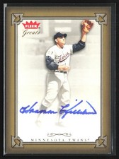 Harmon Killebrew 2004 Fleer Greats of the Game Auto A #GBA-HK Minnesota Twins