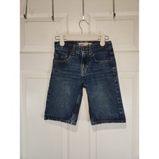 Boy's Sz 8 Levis Blue Denim Jeans Shorts