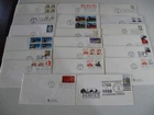 20 Vintage 1983 - 1988 United States FDC's Addressed Uncacheted First Day Covers