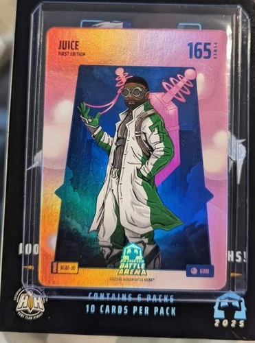 2025 Bo Jackson Battle Arena Jaylen Brown “Juice” Bubble Gum Battlefoil SSP