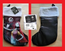 Nightmare Before Christmas NBX JACK & SALLY LOVE 15" Christmas Stocking NWT $6Sh