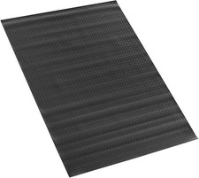 Utility Truck Bed Mat For Universal Size Pickup Van Suv - Heavy Duty Black 4