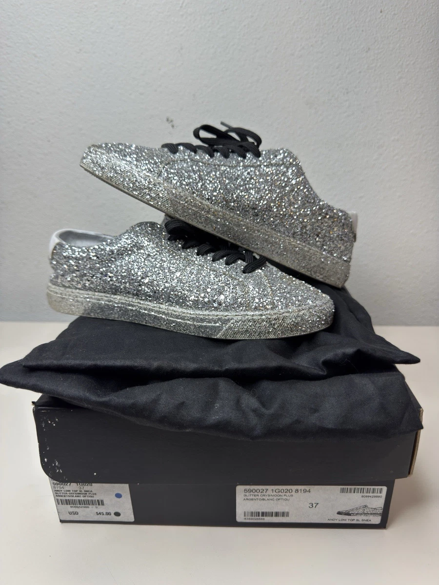 Saint Laurent Glitter Athletic Shoes for Women for sale | eBay