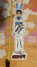 Hook Ups huge Killer Bunny sticker vintage ultra rare