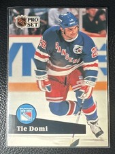 1991-92 Pro Set - Tie Domi #440 French