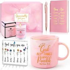 Christian Gifts for Women Faith, Valentines Day Gift Bible Verse Religious Gifts