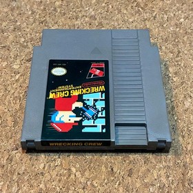NES WRECKING CREW North American version WRECKING CREW