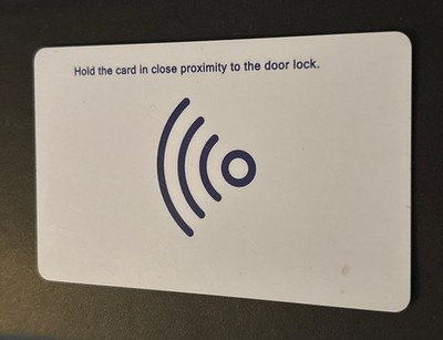 Generischer Hotelzimmerschlüssel, RFID Keycard - gebraucht
