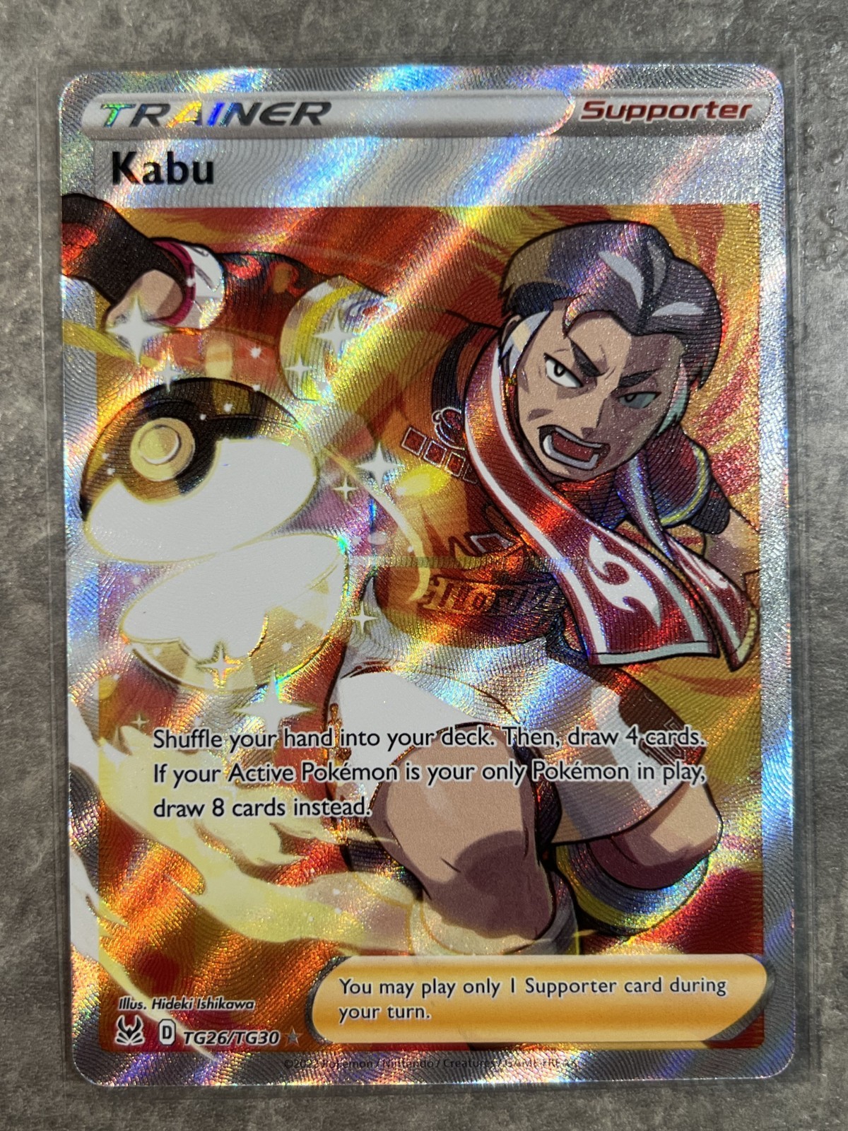 Kabu TG26/TG30 Pokemon TCG Rare Lost Origin Trainer Gallery Holo (Near Mint) NM