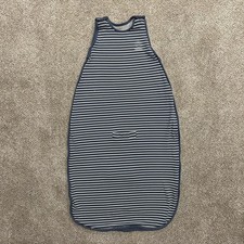 Woolino Ultimate Sleep Sack 4 Season Merino Wool Blue Stripe 2-4 Years