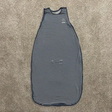 Woolino Ultimate Sleep Sack 4 Season Merino Wool Blue Stripe 2-4 Years