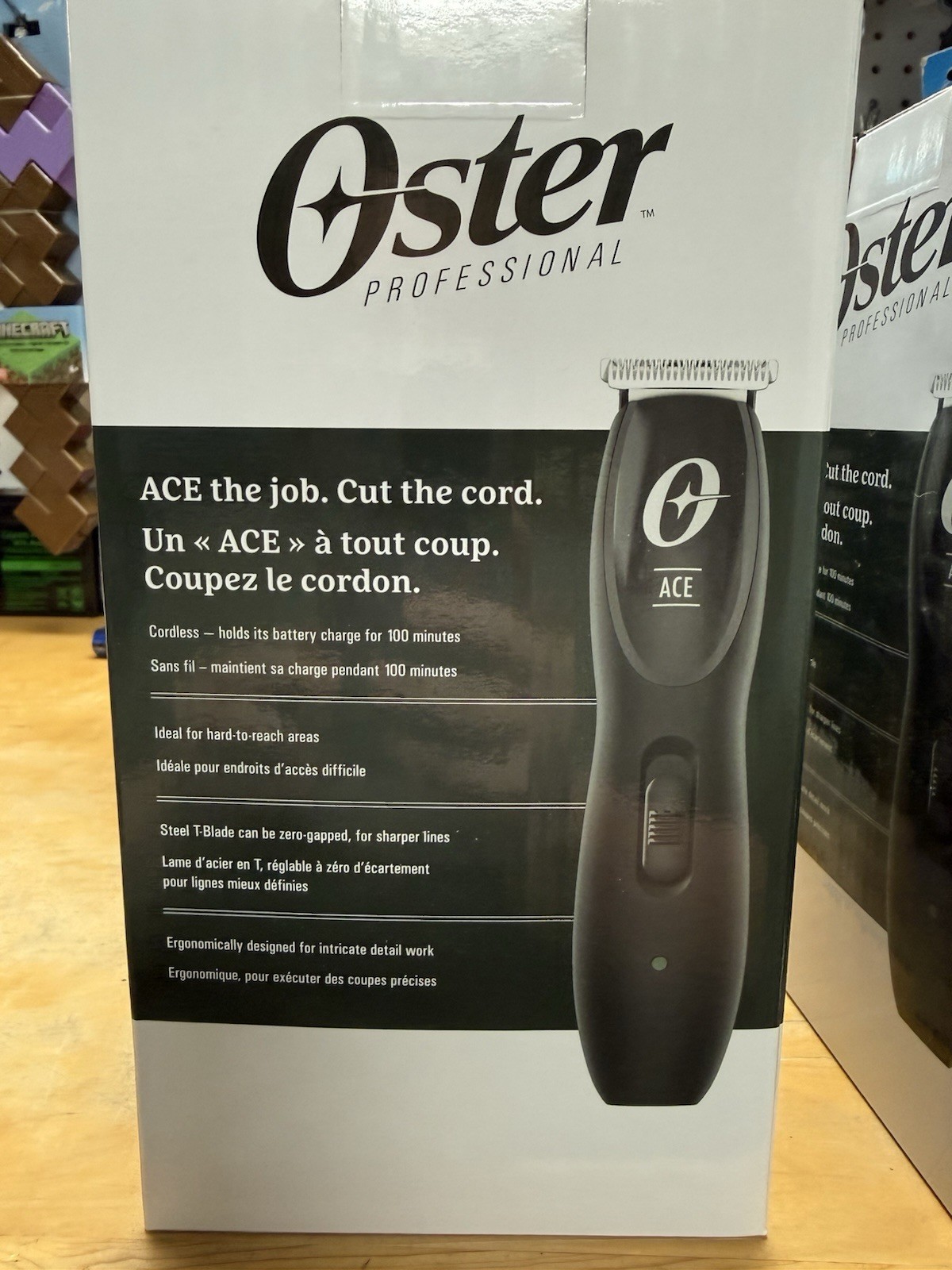 New Oster Professional Cordless Ace Trimmer