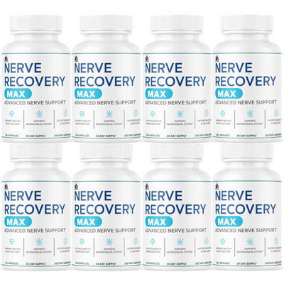 Nerve Recovery Advanced Nerve Support, Nerve Protection Official - 8 Bottles