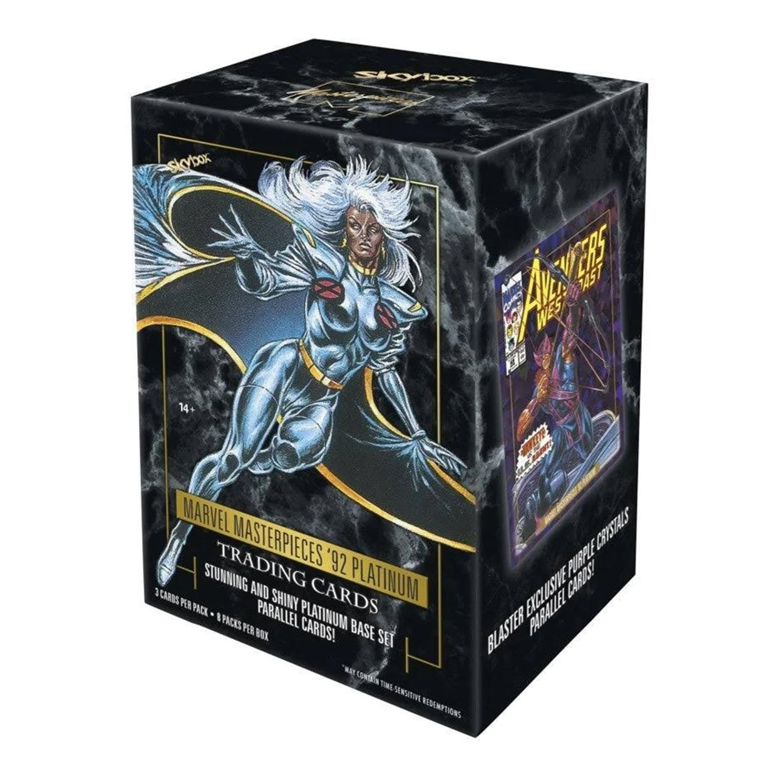 2024 Upper Deck Marvel Masterpieces '92 Platinum Blaster Box 24 Packs