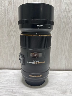 Sigma 105mm f2.8 EX DG OS HSM Macro Lens for Nikon (A1G007710)