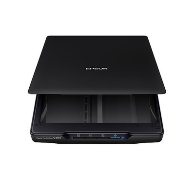 NEW - Epson Perfection V39 II Flatbed Portable Photo Scanner Black