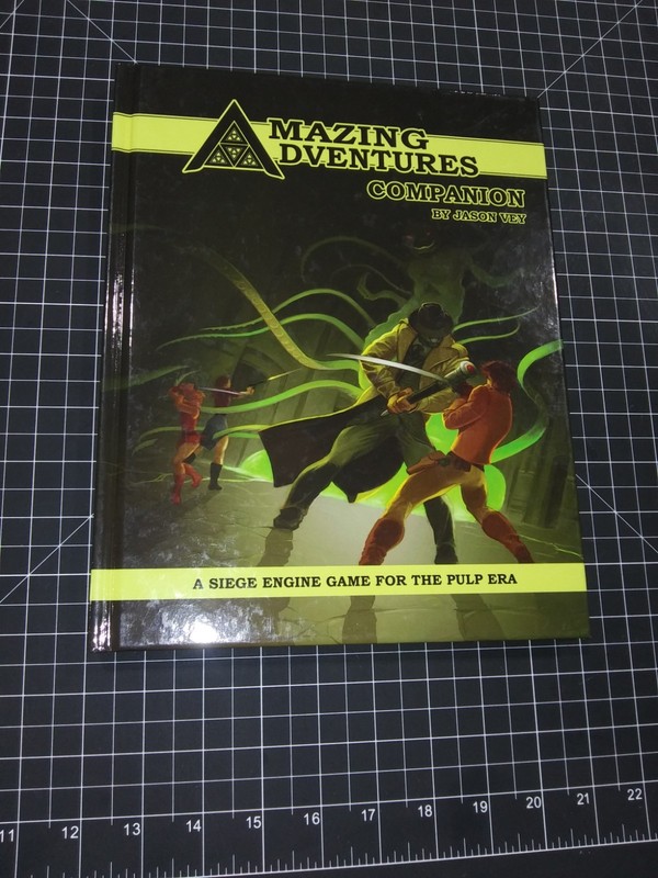 Amazing Adventures Companion: Siege Engine for Pulp Era - NEW