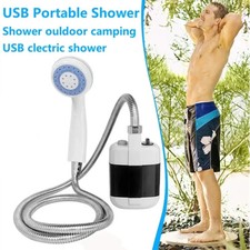 Portable Camping USB Shower Rechargeable Electric Shower Pump For Garden Outdoor