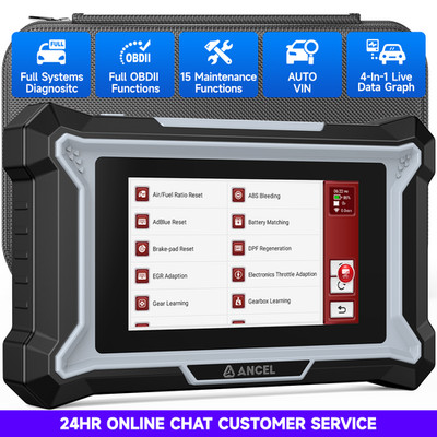 Ancel DS200 Automotive OBD2 Scanner Code Reader Car All System SRS TPMS DPF ABS