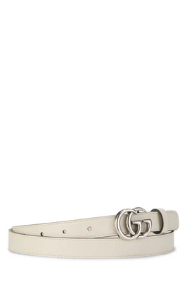 GUCCl アイボリー ベルト Gucci Leather White Belts for Women for sale | eBay