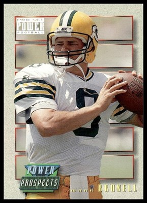 Mark Brunell Rookie RC 1993 Pro Set Power Update - Power Prospects #PP4 Packers