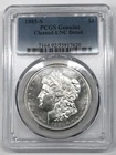 1885 S Morgan Silver Dollar PCGS Genuine - UNC Details (cleaned)