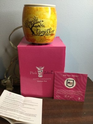 Pink Zebra Happy Thoughts Simmer Pot Together We Make A Family New In Box