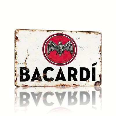 Blechschild Bacardi Werbeschild 30x20cm Vintage Retro Nostalgie TE1743