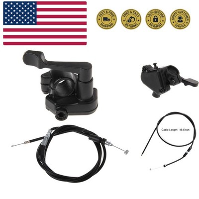 7/8'' 22mm Thumb Throttle Cable Accelerator Control Assembly for TaoTao ATV Q...