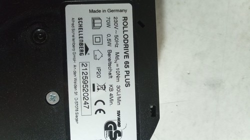 9ad Schellenberg 22766 Elektrischer Gurtwickler RolloDrive 65 Plus Unterputz - Bild 3 von 3