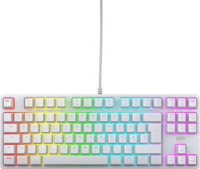 CHERRY XTRFY K4V2 - Gaming-Tastatur - QWERTZ Deutsch - weiß