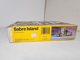 Vintage 1989 Lego Pirates Sabre Island 6265 BOX ONLY