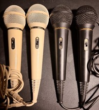 Audio Technica ATR20 Cardiod Dynamic Corded Microphone 4 Each