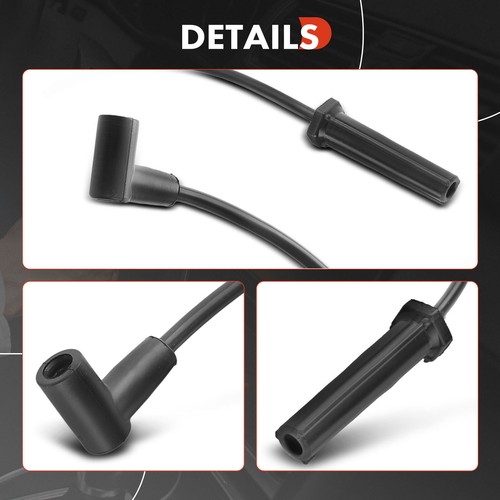 Juego de 4 cables de bujía para Chevrolet S10 GMC Sonoma 1998-2003 Isuzu Hombre 2,2 L - Imagen 7 de 8