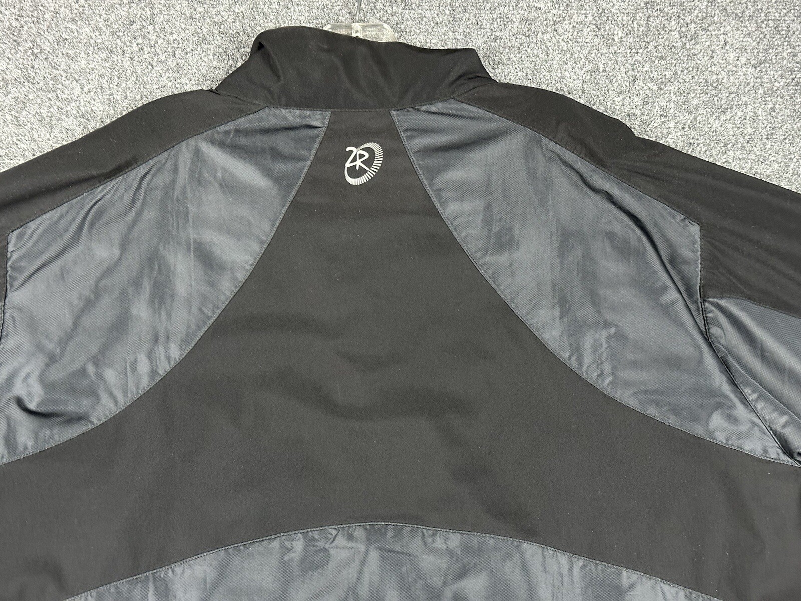 Zero Restriction 1/2 Zip Pullover Jacket XL Black… - image 9