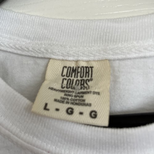 Air Force Falcons Mens Large T Shirt White Cotton Graphics Front And Back  EUC - Picture 4 of 4