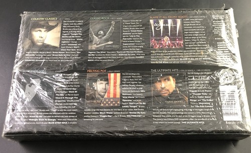 New Sealed Garth Brooks CD/DVD Box Set Blame It All On My Roots Five Vk08 - Picture 2 of 3