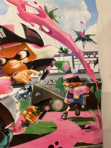 Póster oficial original de Splatoon 2 (2017) / Japón 20x28 pulgadas (515 x 728 mm) - Imagen 7 de 13