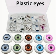 Plastic Doll Eyes 10 bin