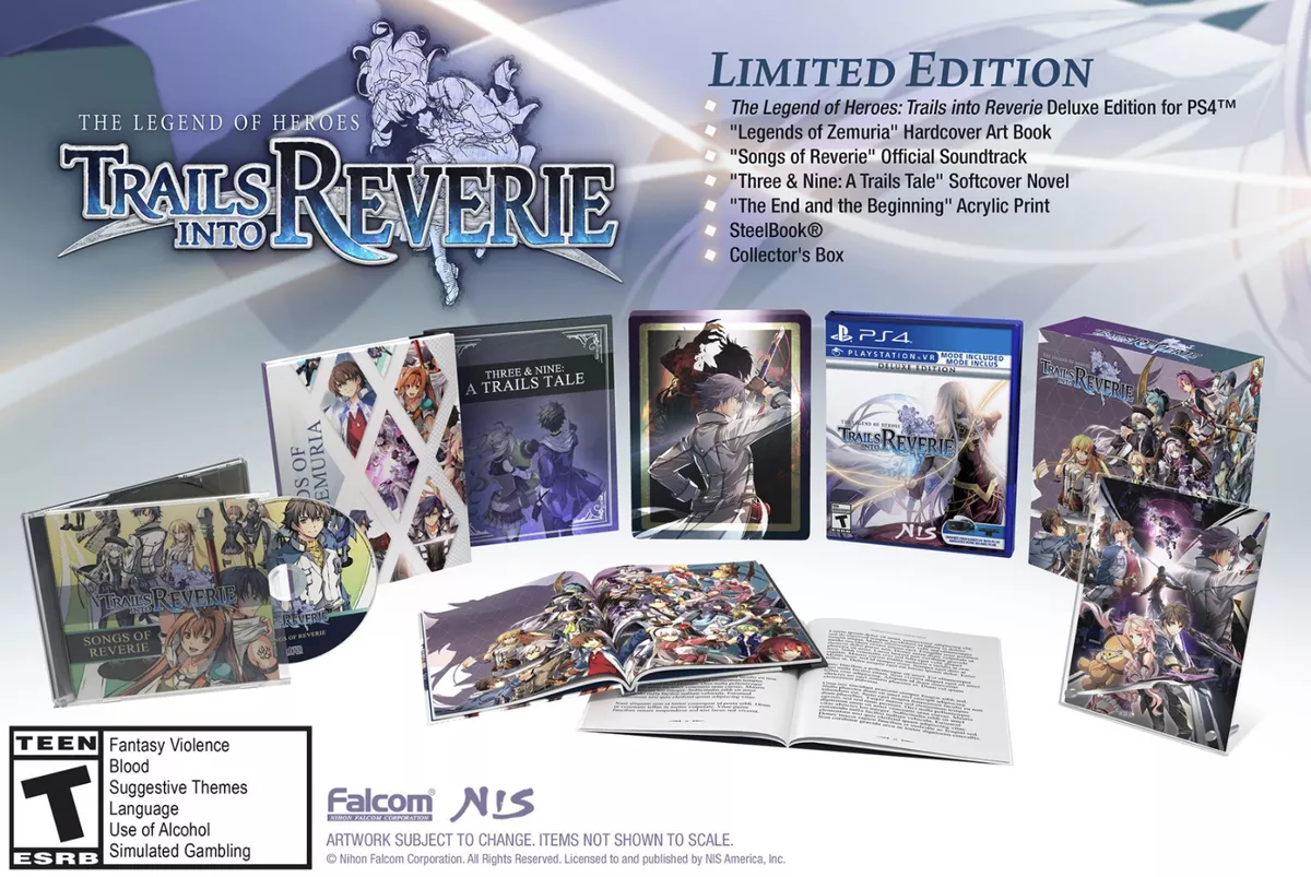  The Legend of Heroes: Trails into Reverie - PlayStation 4 :  Koei Tecmo America Corpor: Video Games