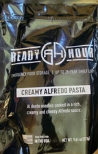 Creamy Alfredo Pasta 25 Year Shelf Life Emergency 4 Serving Survival Food Pouch